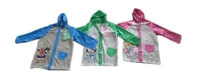 Capa de chuva infantil