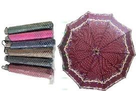 Sombrinha dobravel,borda ondulada