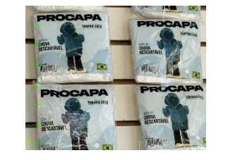 Capa de chuva transparente