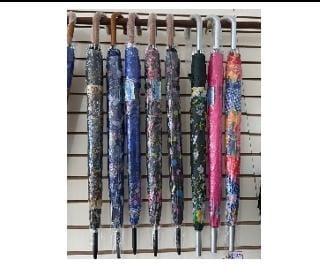 Guarda chuva dois tecidos,longo