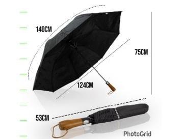 Guarda chuva grande com dupla camada,abertura automatico e alça reforçado