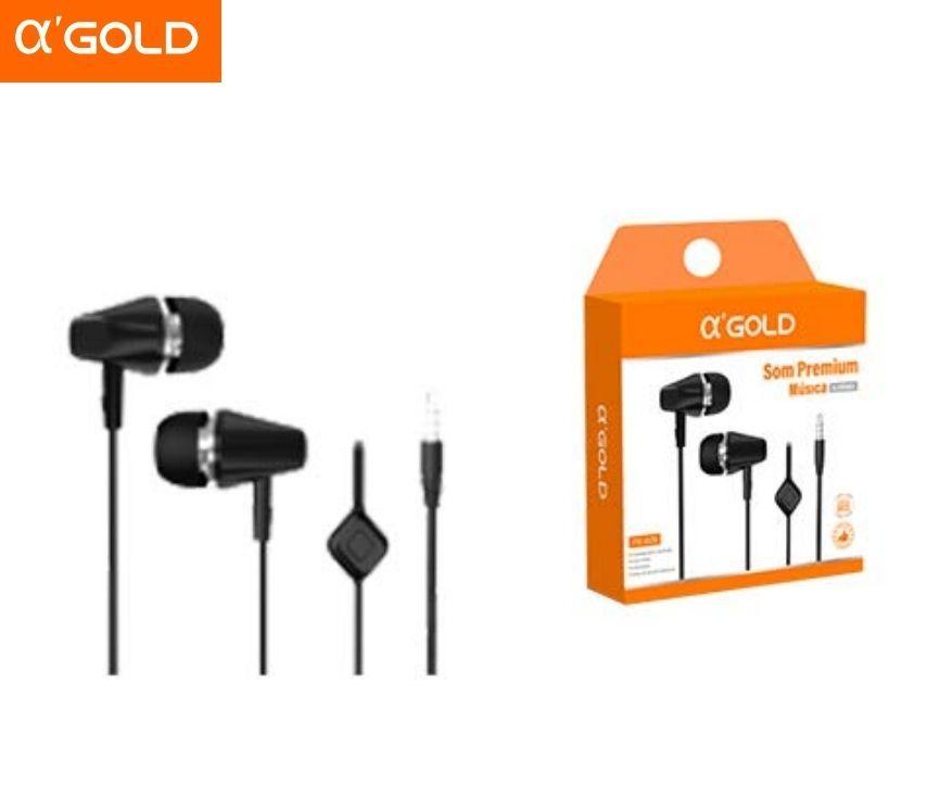 Fone De Ouvido Super Bass A'gold Som Premium FN-A26