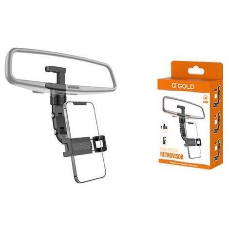 SUPORTE DE CARRO RETROVISOR ROTAÇÃO 360 AJUSTÁVEL A’Gold
