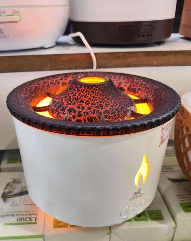 Umidificador de ar de lava