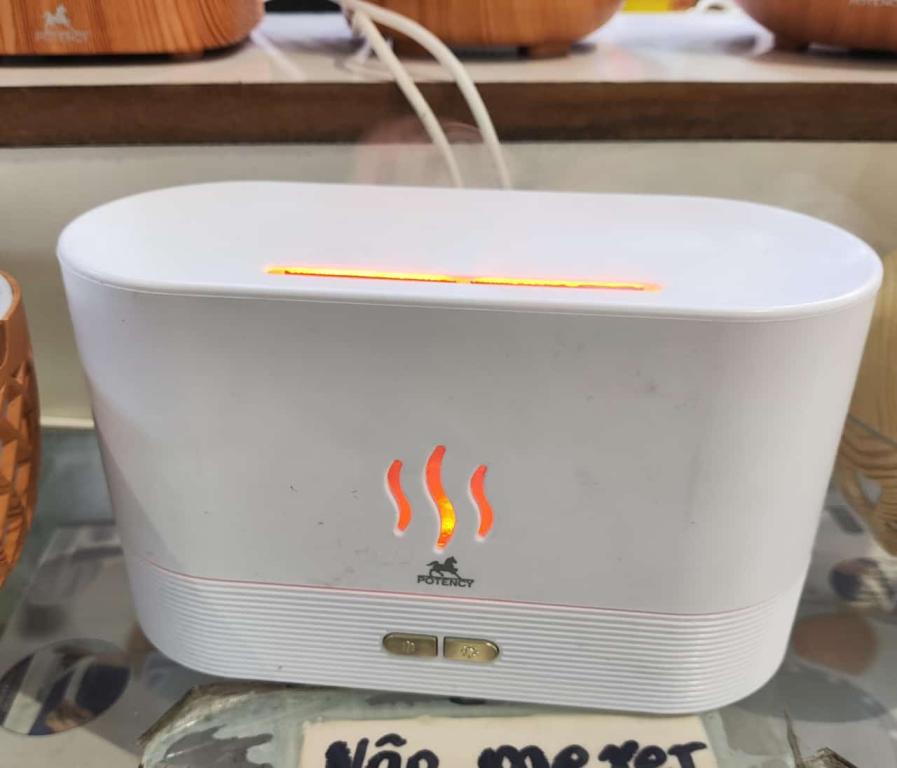 Difusor De Ar Aromático Purificador Ultrassônico De Chamas Umidificador Ultra-Silencioso KAPBOM