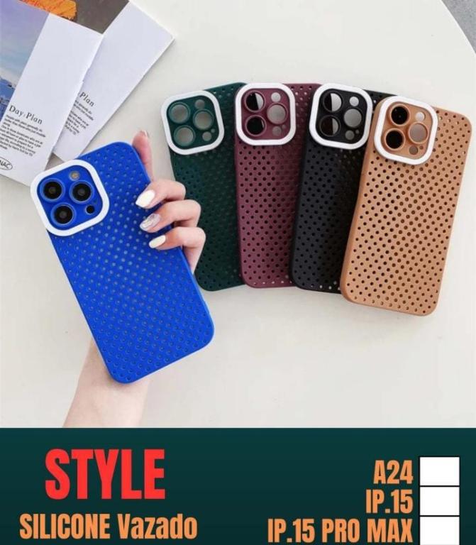 Capa Style Silicone Vazado