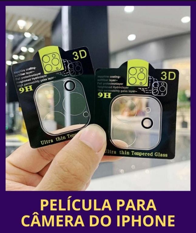 Pelicula para camera do Iphone