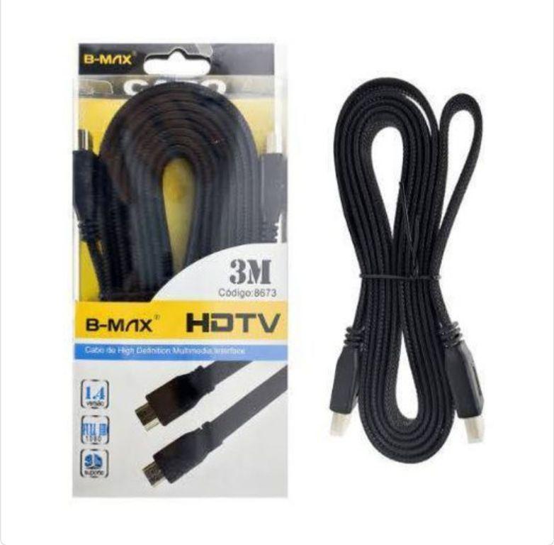 Cabo Hdmi 3 Metros 2.0 3d 4k Alta Performance Nyl