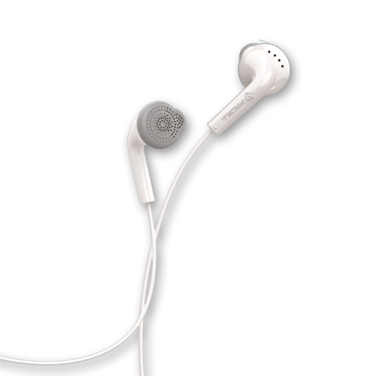 Fone de ouvido fo-14 botão play/pausa sem borracha p2