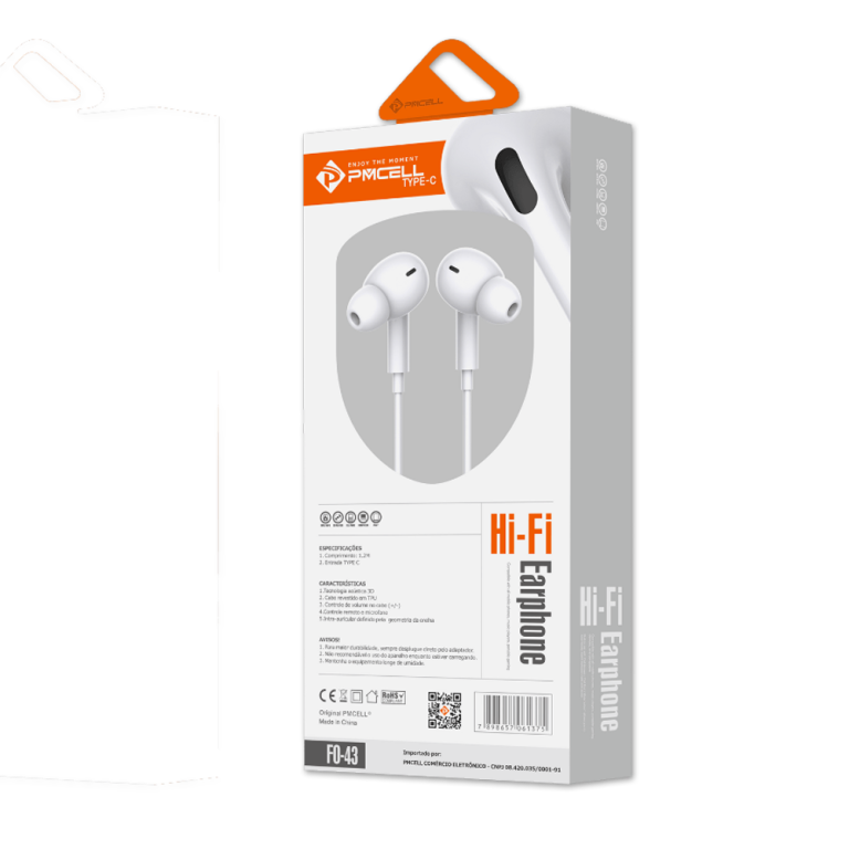 Fone de ouvido fo-43