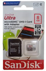 Cartão de memoria 8gb sandisk