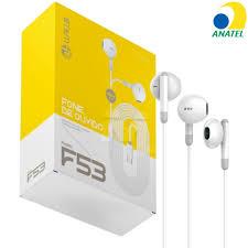 Fone de ouvido f-53 entrada tipo c intra auricular wallo