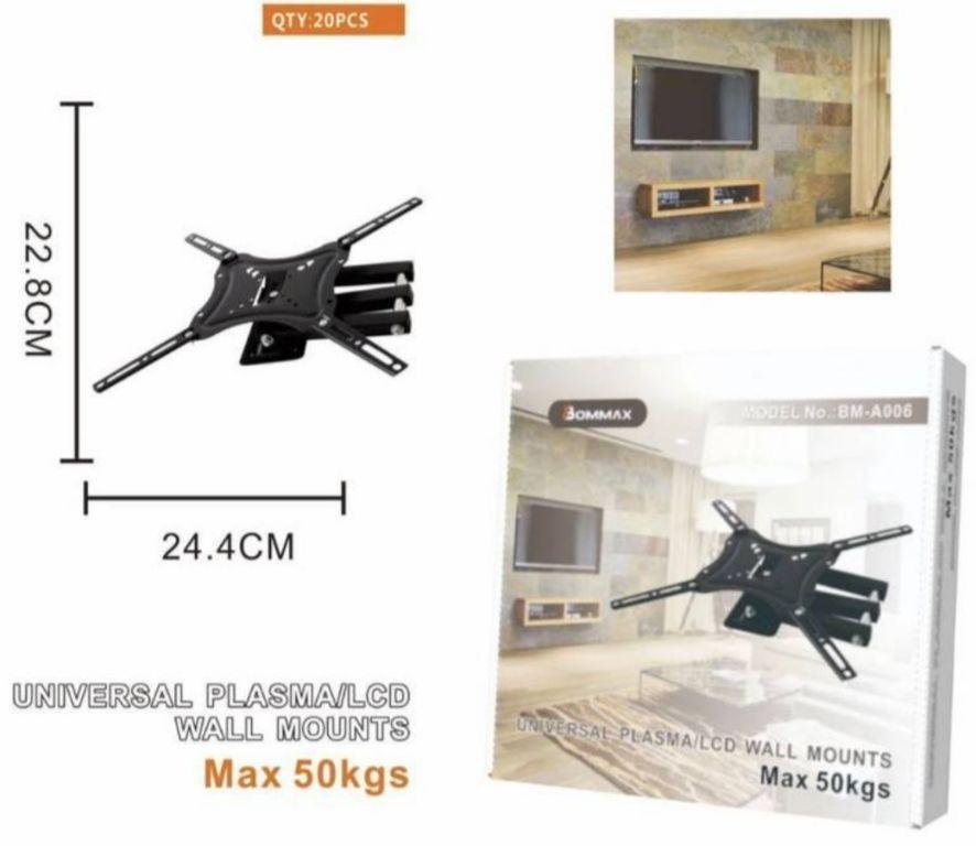Suporte articulado P/ TV de Parede Movel Monitor Goldenultra 17 A 55 Pol até Kg