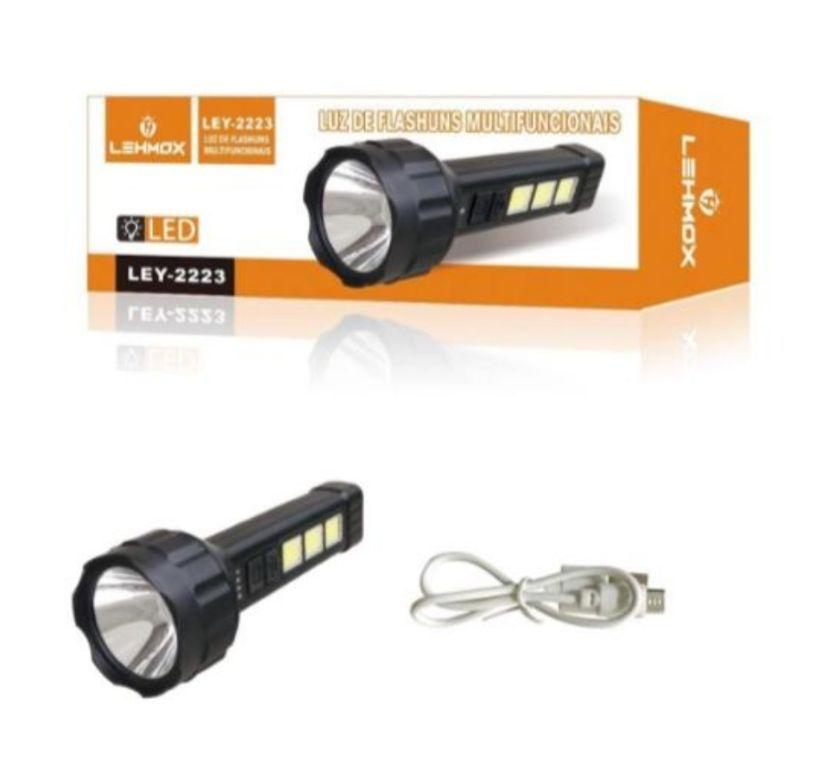 Lanterna Led Alta Iluminação Super Potente Lehmox