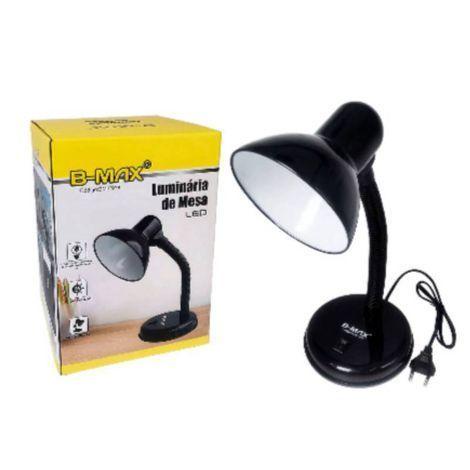 LUMINÁRIA DE MESA ARTICULADA ( SEM A LÂMPADA ) BMAX