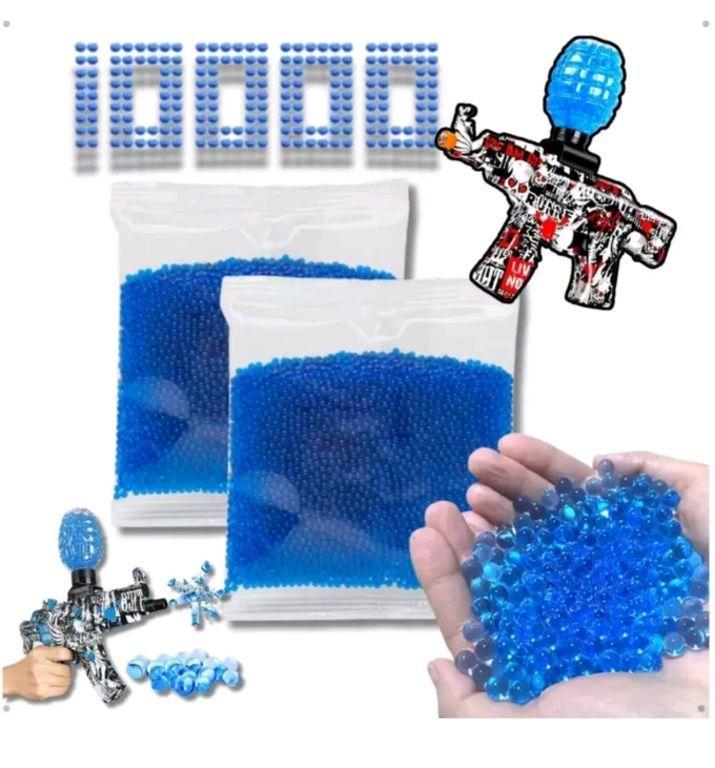 1 Pacote Com 5.000 Bolinhas Munição Para Armas De Gel
