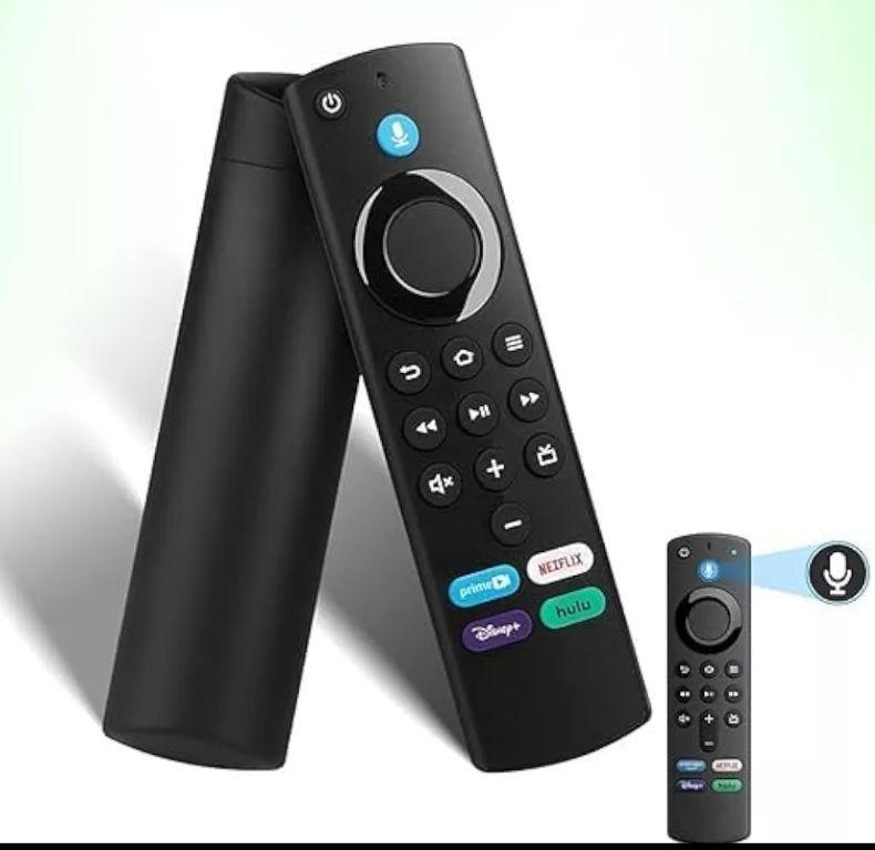 Controle Remoto com Comando De Voz Compatível Stick Fire e TODOS OS MODELOS Teclas de atalho LE-7674