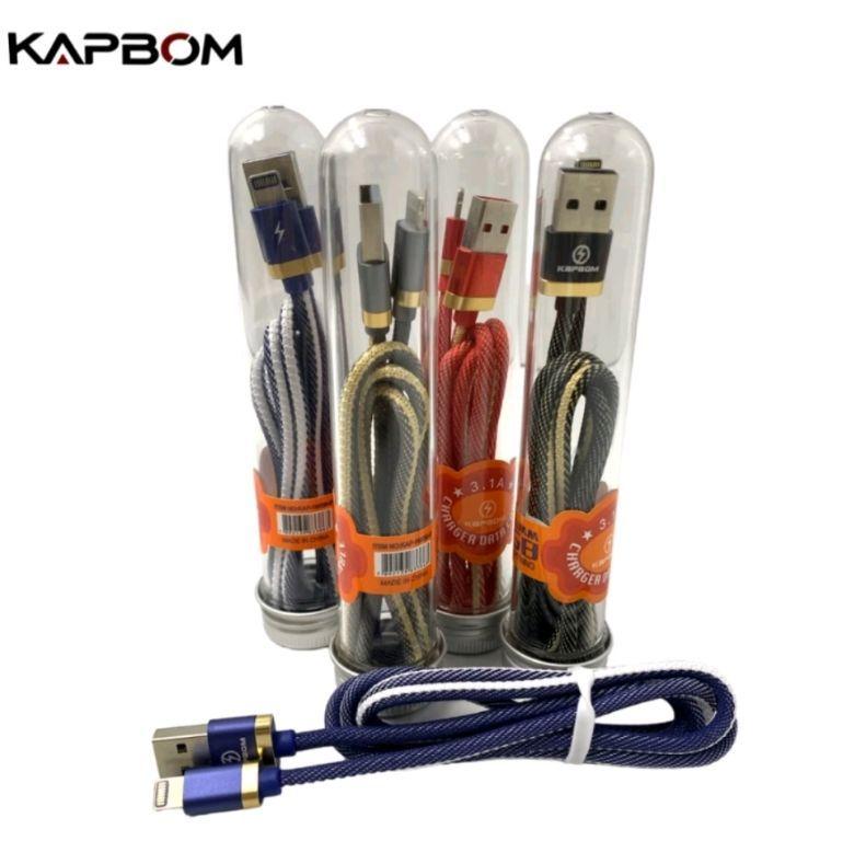 Cabo USB Celular IPHONE 1M Turbo Original - Tubete