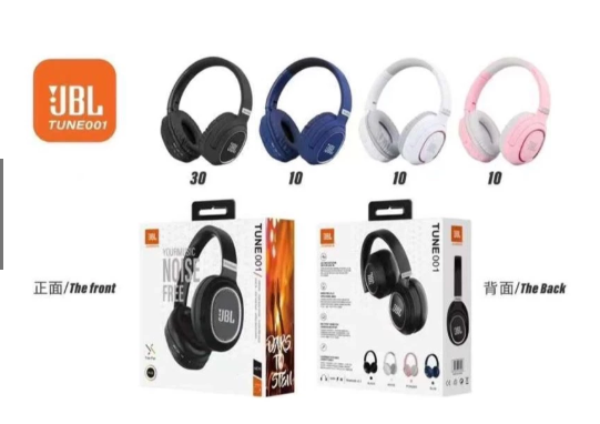 Fone De Ouvido JBL Headphone Tune 001 Sem Fio Bluetooth SD Várias Cores