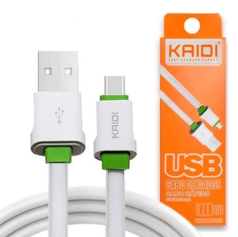 Cabo tipo C Silicone kaidi 1 Metro