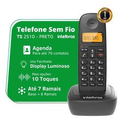 TELEFONE SEM FIO INTELBRAS S2510