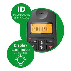 TELEFONE SEM FIO INTELBRAS S2510