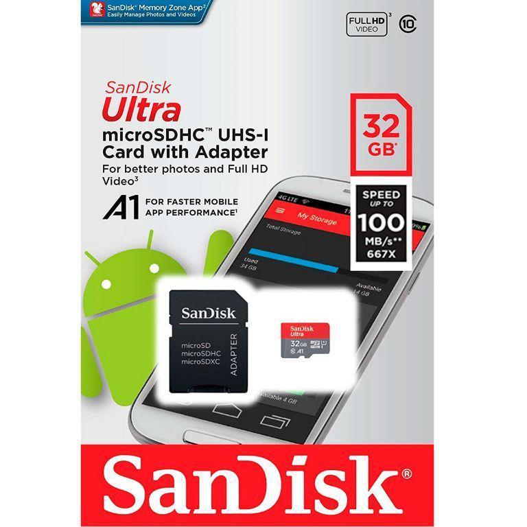 Cartão de Memória 32GB Sandisk
