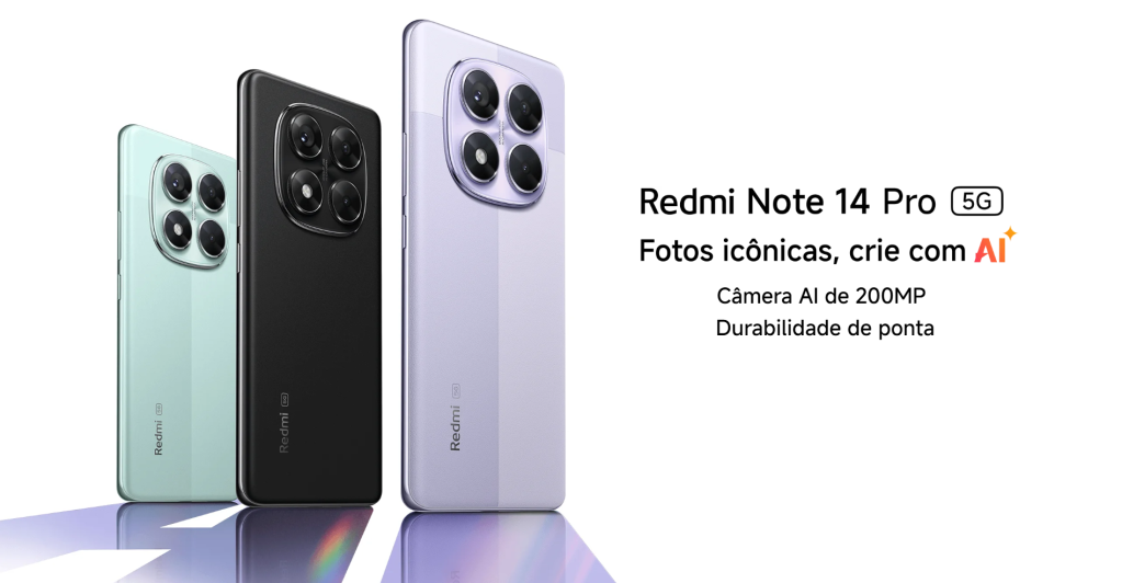Redmi Note 14 Pro 5g 8 256gb com NFC