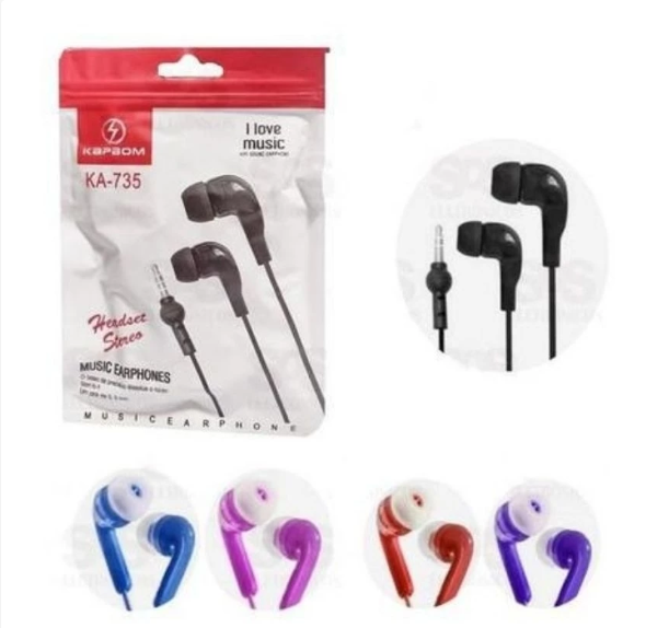 Fone De Celular Barato Saquinho Sem Microfone LELONG/kapbom