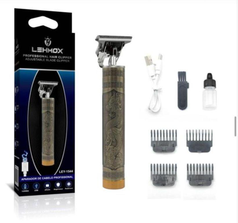 Máquina de Cortar Cabelo e Barba Recarregável Lehmox Ley-1544 maquina barbeador