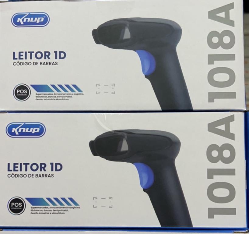 Leitor Código De Barras S/fio A Laser Wireless Usb Kp-1018A