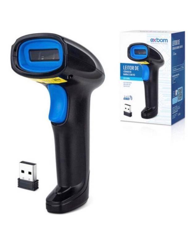 Leitor de código de barras sem fio LCB-S600A