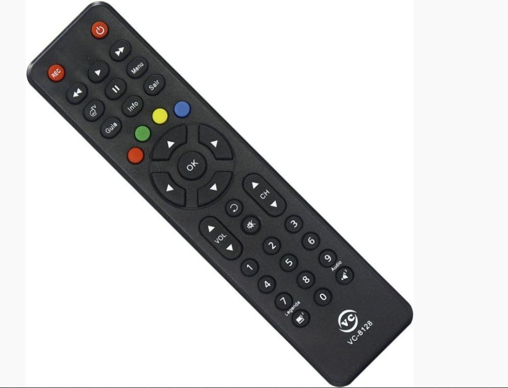 CONTROLE REMOTO COMPATÍVEL RECEPTOR OI TV (VC-8128)  LE-7014 - 4000