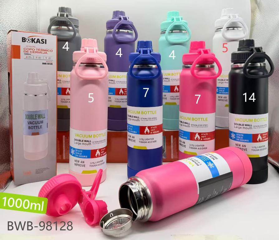 GARRAFA TÉRMICA 1L LITROS COM CASE