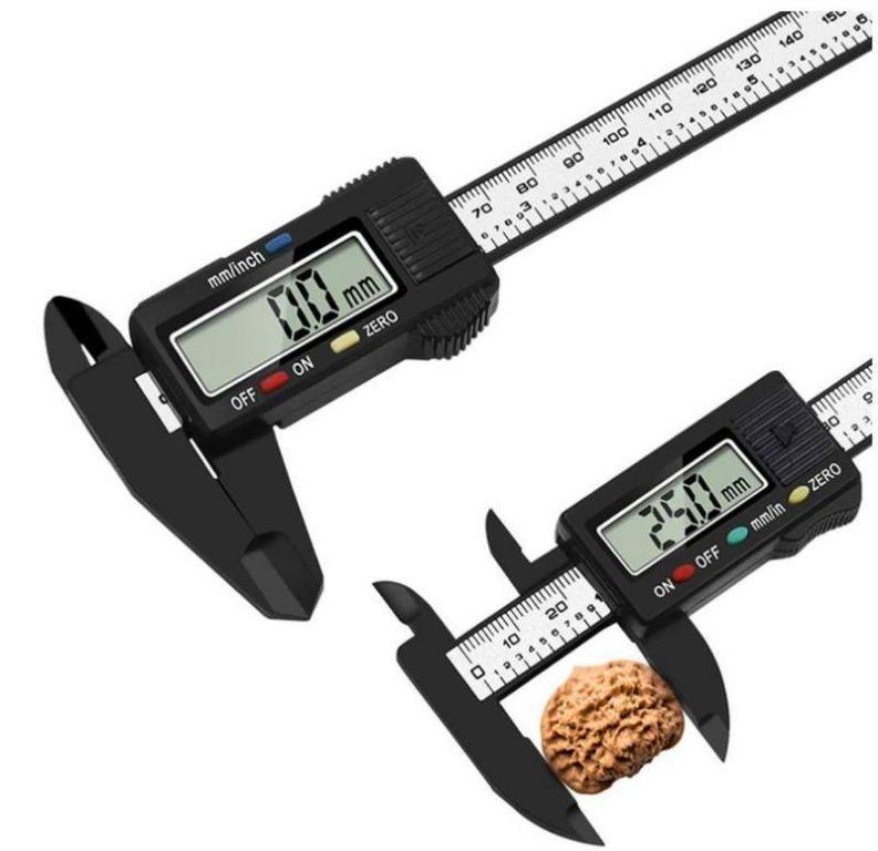 Paquímetro Digital Fibra De Carbono 150mm P/microblanding Un BMAX