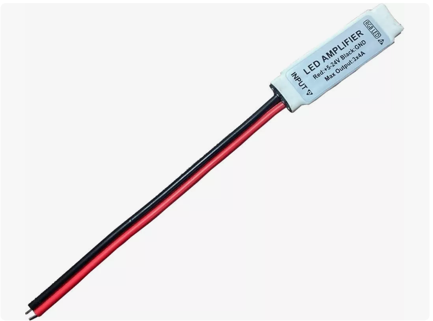 Amplificador E Repetidor Para Fita Led Rgb 5050 E 3528