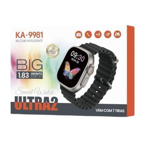 SmartWatch Relógio inteligente Com 7 Pulseiras Segunda a Sábado KA-9981
