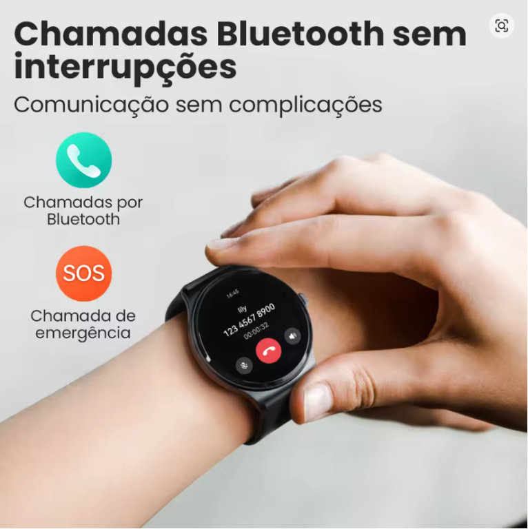 Smartwatch haylou solar lite redondo