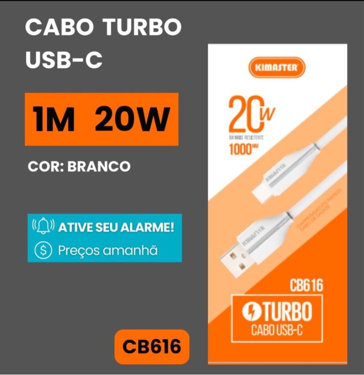 CB616 CABO USB / USB-C 20W