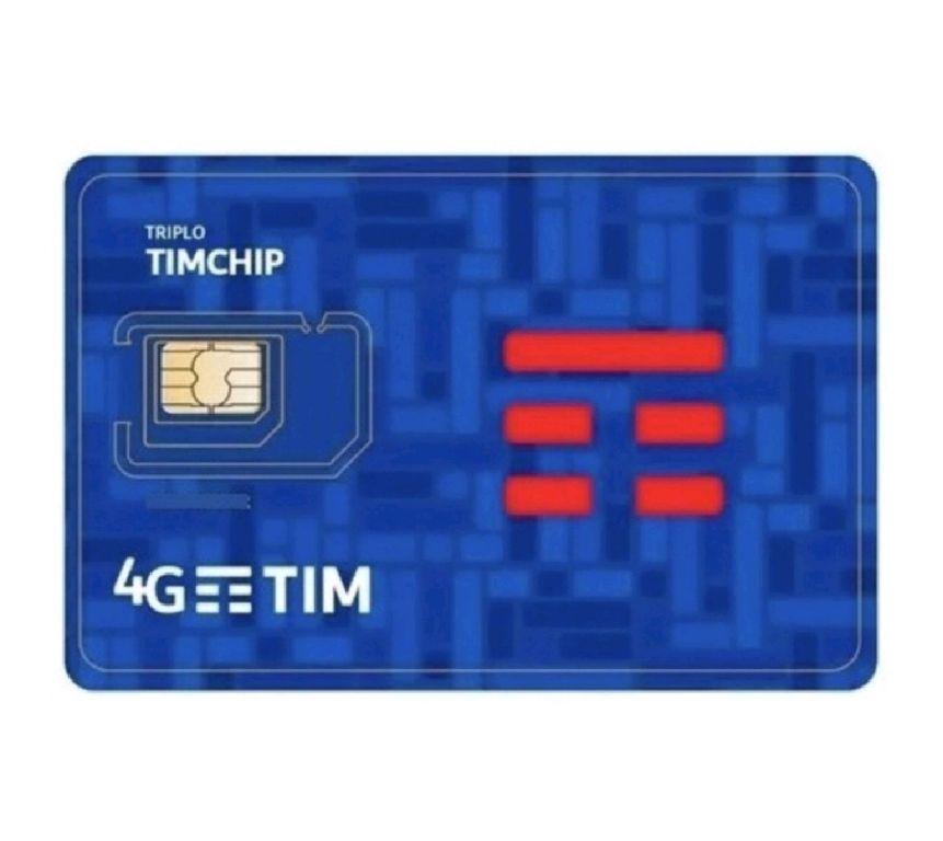 CHIP DE CELULAR DA TIM 4G PRÉ-PAGO PARA QUALQUER DDD