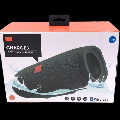 Caixa de Som Portátil Bluetooth Fm USB JBL Charge 3+