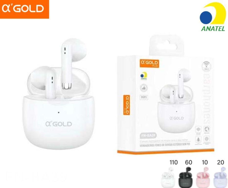 Fone De Ouvido Sem Fio 5.3 Blouteooth Original—AGOLD FN-BA39