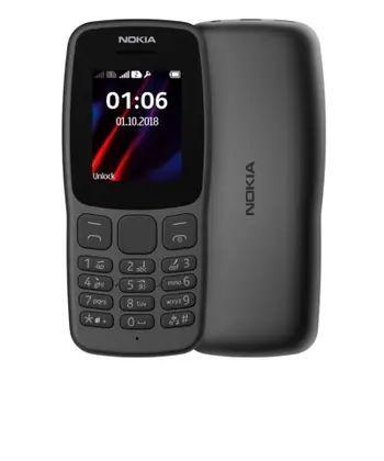 Celular Nokia 106 Black 2 Chip TA-1114 1.8"