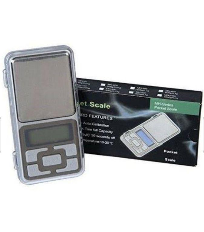 Balança Digital 500G Portátil Cabe no Bolso SF006