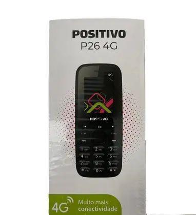 Celular Positivo P26 4G Câmera Traseira Rádio FM Dual SIM - preto