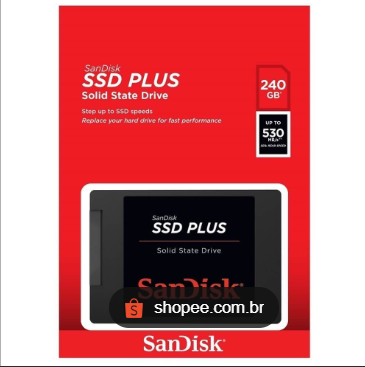 SSD plus 240gb Sandisk