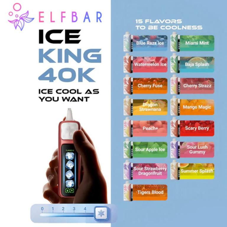 Elfbar Ice King 40k puffs