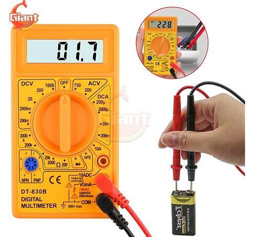 Multimetro dt-830