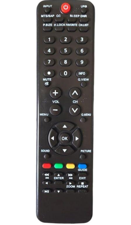 Controle Remoto Compatível Com Tv Buster HTR-D19 Smart 4k Lcd Universal SKY-7963 Fbg-7963