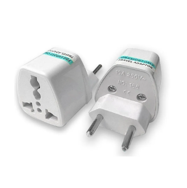 Adaptador Tomada Universal Padrão Europeu Uk Para Brasil 127/220v